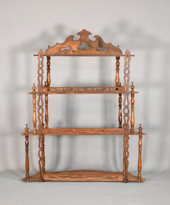 Antique wall cheap shelf unit