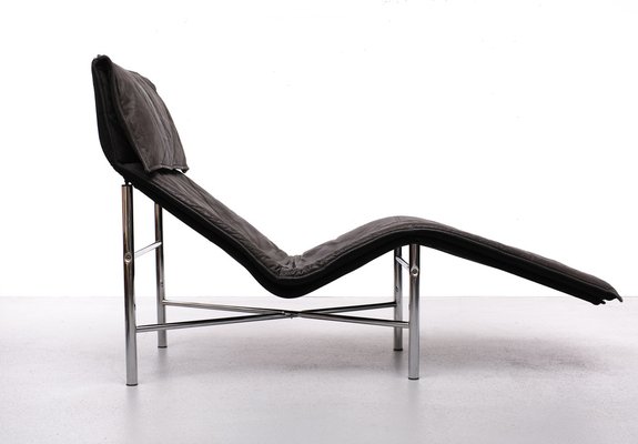 Leather Chaise Lounge by Tord Bj rklund for Ikea 1980s 1982 for