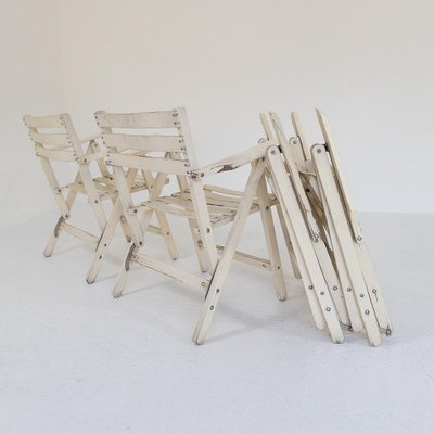 Sedie pieghevoli di Fratelli Reguitti, anni '60, set di in