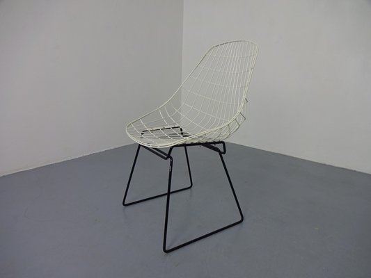 Wire Side Chair by Cees Braakman for Pastoe, 1950s for sale at Pamono