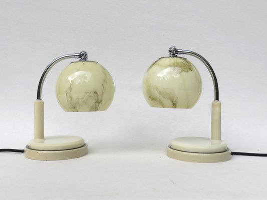 Bauhaus Table Lights by Marianne Brandt for Ruppel Werke