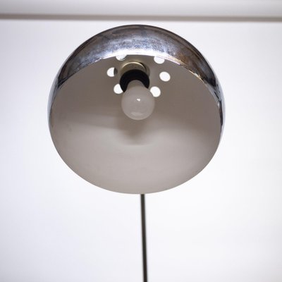 Vintage Chrome Curved Floor Lamp 1990s for sale at Pamono