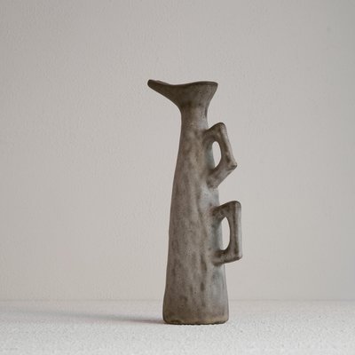 Mid-Century Studio Pottery Pitcher Vase by Jaap Ravelli, 1940s for