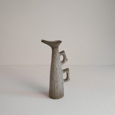 Mid-Century Studio Pottery Pitcher Vase by Jaap Ravelli, 1940s for
