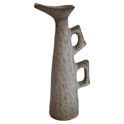 Mid-Century Studio Pottery Pitcher Vase by Jaap Ravelli, 1940s for