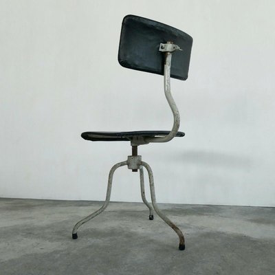 Sculptural Tripod Desk Chair 1930s for sale at Pamono