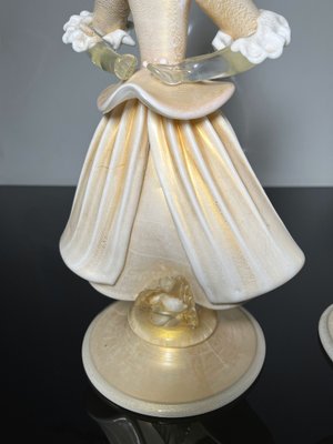 置物 Murano Italy Antique Murano Glass Figurines from Cenedese Vetri, Italy, Set of 2 for