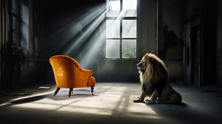 Victorian lion head chair outlet