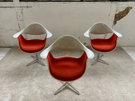 Space Age Daf Chairs by George Nelson for Herman Miller Set of 3