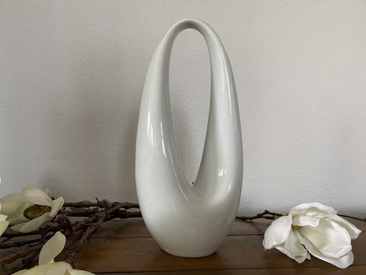 Free Shape Porcelain Kummet Vase by Beate Kuhn for Rosenthal Art Department, 1950s