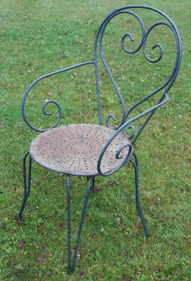 Antique wrought sale iron furniture