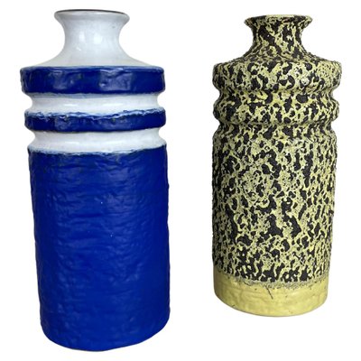 Fat Lava Ceramic Pottery Vase by Veb Haldensleben, GDR Fat Lava Ceramic Pottery Vase by Veb Haldensleben, GDR