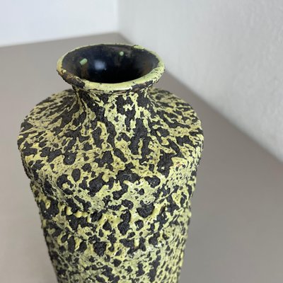Fat Lava Ceramic Pottery Vase by Veb Haldensleben, GDR Fat Lava Ceramic Pottery Vase by Veb Haldensleben, GDR
