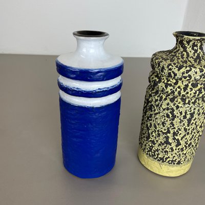 Fat Lava Ceramic Pottery Vase by Veb Haldensleben, GDR Fat Lava Ceramic Pottery Vase by Veb Haldensleben, GDR