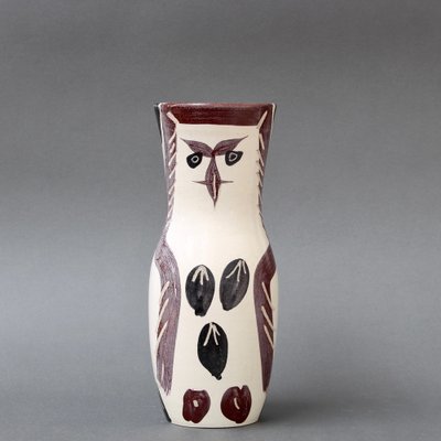 Vase Hibou en Céramique par Pablo Picasso pour Madoura, 1952 en