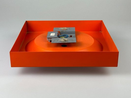 Boîte Vintage Orange Kaiser Fototechnik 4000 – Matériel Photo Ancien