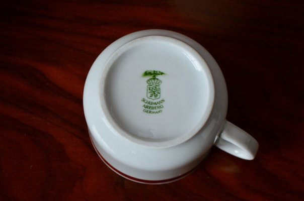 Arzberg 49700-800001-14742 - Juego de 4 Tazas de café con