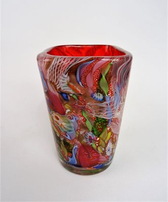 Murano Glass Vase by Dino Martens for Aureliano Toso, 1950s for sale at  Pamono