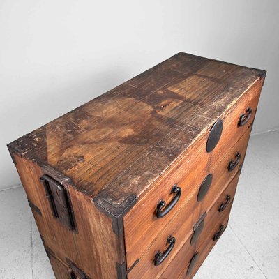 Isho Dansu Kimono Chest - Early Meiji Period 19thC Isho Dansu Kimono Chest - Early Meiji Period 19thC