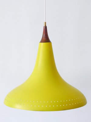 Mid-Century Modern Perforated Aluminium Pendant Lamp, 1960s for