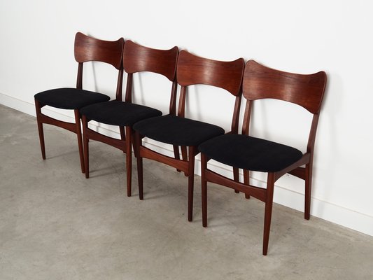 Danish Teak Chairs Denmark 1960s Set of 3 for sale at Pamono