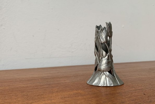 Vintage Ornamental Candleholder by Seagull Pewter, Canada, 1990s
