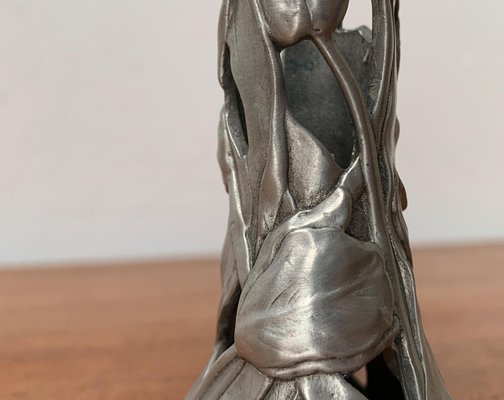Vintage Ornamental Candleholder by Seagull Pewter, Canada, 1990s