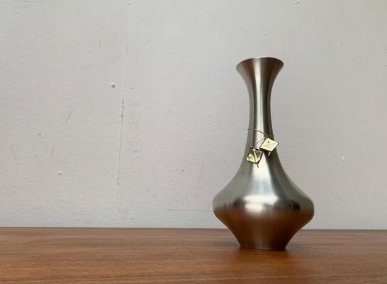 Vintage Metal Vase from Selangor Pewter for sale at Pamono