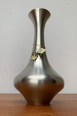 Vintage Metallvase von Selangor Pewter bei Pamono kaufen