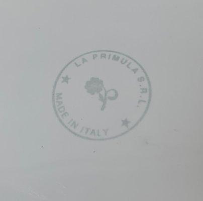 Service De Table Italien Vintage – Faïence La Primula – Motif épi De Blé – Lot Assiettes – Occasion