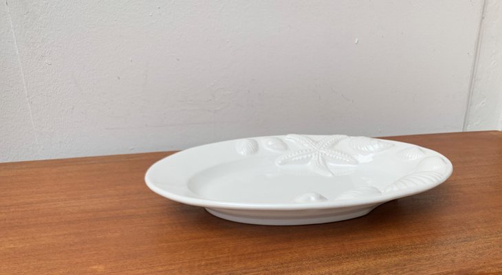 Large Vintage Ceramic Plate Bowl from La Primula, Italy for sale