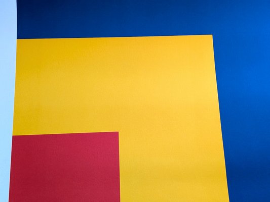 エルズワース・ケリー　リトグラフ Ellsworth Kelly, Red, Yellow, Blue, Large Lithograph, 1960s for