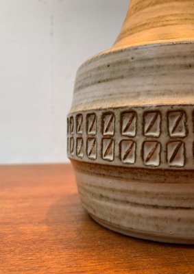 Mid-Century Danish Studio Pottery Table Lamp by Joseph Simon Mid-Century Danish Studio Pottery Table Lamp by Joseph Simon