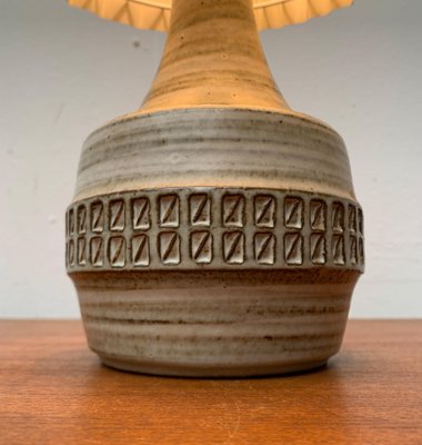 Mid-Century Danish Studio Pottery Table Lamp by Joseph Simon Mid-Century Danish Studio Pottery Table Lamp by Joseph Simon