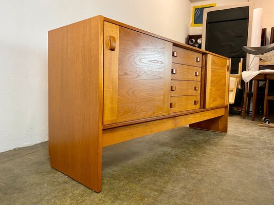 Danish Sideboard in Teak from Domino Mobler 1960s for sale at Pamono