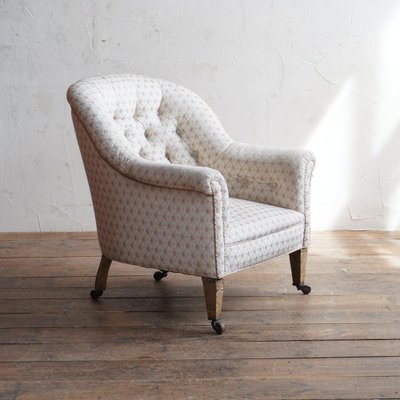 Tub Armchair in Faux Birch Legs for sale at Pamono