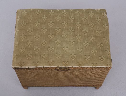 Lloyd Loom Storage Chest England 1940s for sale at Pamono