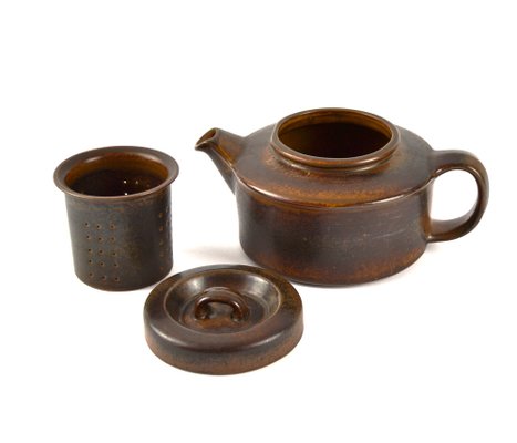 Arabia Ruska Coffee Service by Ulla Procope, 1960s, Set of 19 for