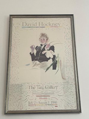 David Hockney, Tate Modern Exhibition Poster of Celia in a