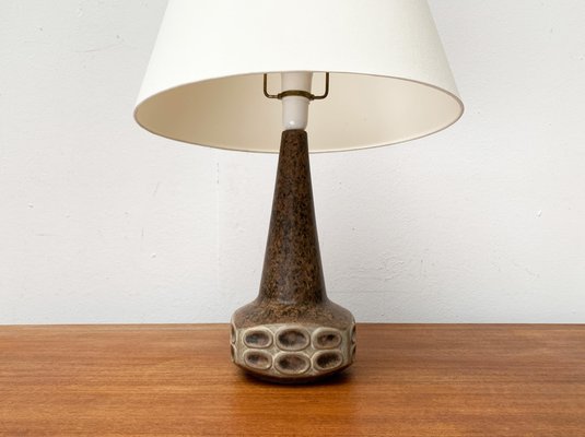 Mid-Century Danish Studio Pottery Table Lamp by Marianne Stark for Michael  Andersen, 1960s