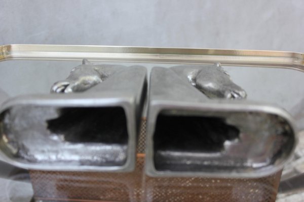 Etain 95 Horse Head Bookends, 1960s, Set of 2 for sale at Pamono