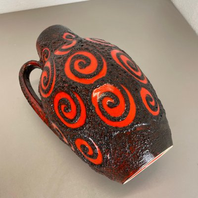 Large Pottery Fat Lava Super Glaze Floor Vase from Scheurich