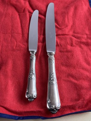 800 Silver Cutlery, Italy, 1960s, Set of 84 for sale at Pamono