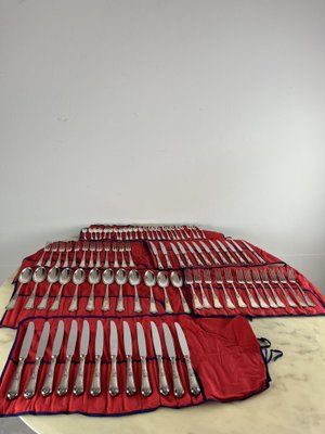 レトロ　セトモノ 800 Silber Besteck, Italien, 1960er, 84 . Set bei Pamono kaufen