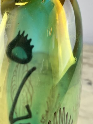 Vintage Murano Glass Vase, 1980s for sale at Pamono