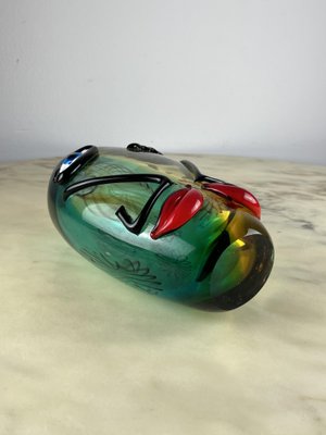 Vintage Murano Glass Vase, 1980s for sale at Pamono