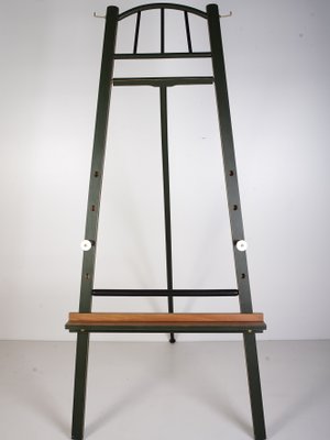 Green Spruce Easel and Chair, 1920s, Set of 15 for sale at Pamono