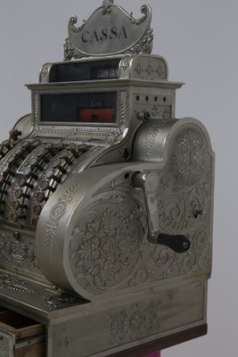 Vintage American Metal Cash Register from National 1950s