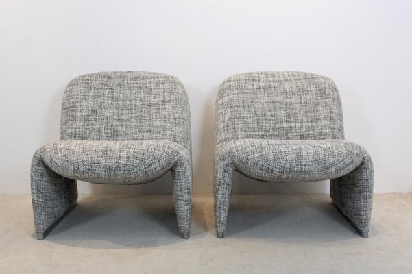 Set of Alky Chairs attributed to Giancarlo Piretti for