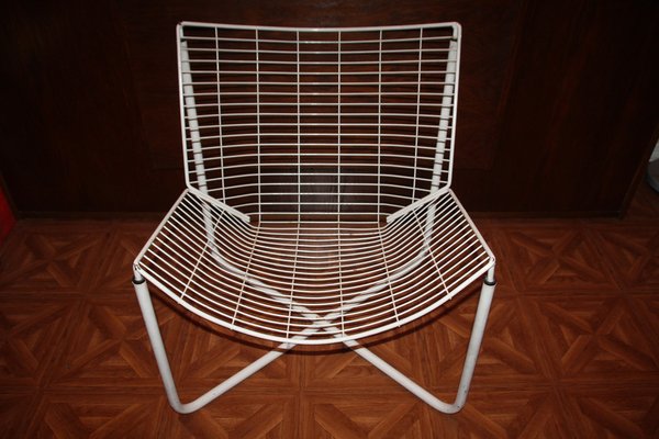 White Metal Jarpen Armchair attributed to Niels Gammelgaard from